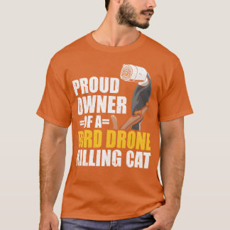 Vogeldrank als het vliegt, geeft vogels weer niet  t-shirt