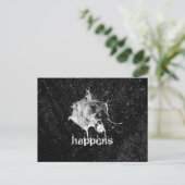 Vogeldruppel Funny en Koel Briefkaart (Staand voorkant)