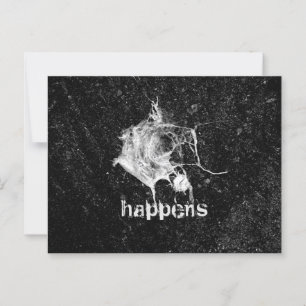 Vogeldruppel Funny en Koel Briefkaart