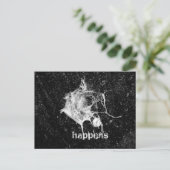 Vogeldruppels Briefkaart (Staand voorkant)
