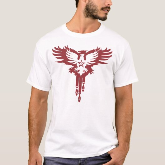 Vogeldruppels - R T-shirt (Voorkant)