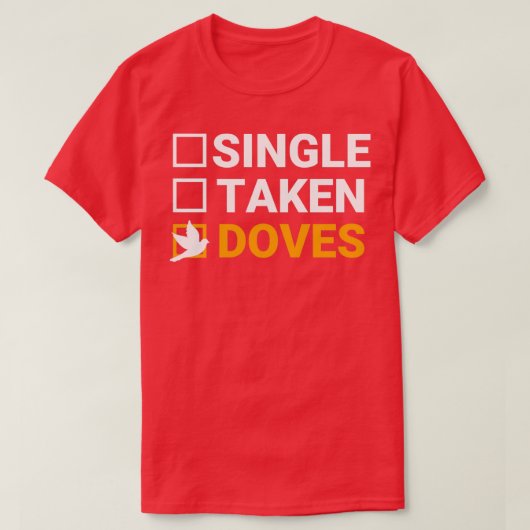 Vogelduivenduif T-shirt (Design voorkant)