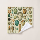  vogeleieren Franse viseieren Bad Handdoek (Wasdoekje)