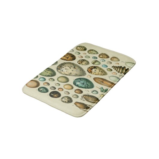  vogeleieren Franse viseieren Badmat (Gekanteld)