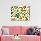 vogeleieren Franse viseieren Canvas Afdruk (Insitu (Woonkamer))