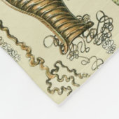  vogeleieren Franse viseieren Fleece Deken (Hoek)