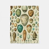  vogeleieren Franse viseieren Fleece Deken (Voorkant)