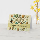  vogeleieren Franse viseieren Kaart (Gele Bloem)