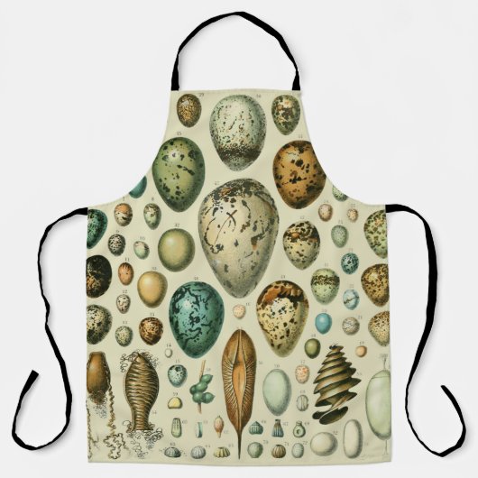  vogeleieren Franse viseieren Schort (Voorkant)
