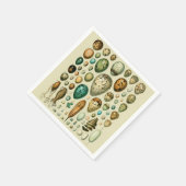  vogeleieren Franse viseieren Servet (Hoek)