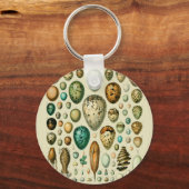 vogeleieren Franse viseieren Sleutelhanger (Voorkant)