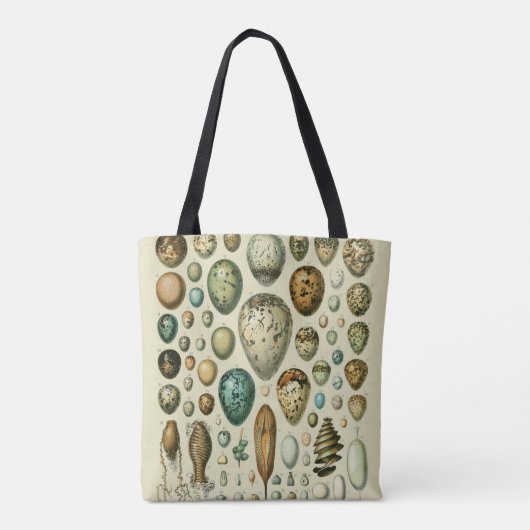 vogeleieren Franse viseieren Tote Bag (Achterkant)