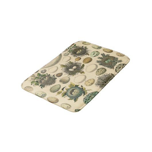  vogeleieren met nestkunst badmat (Gekanteld)