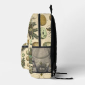  vogeleieren met nestkunst bedrukte rugzak (Rechts)