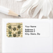 vogeleieren met nestkunst etiket (Insitu)