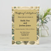  vogeleieren met nestkunst kaart (Staand voorkant)