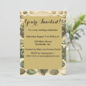  vogeleieren met nestkunst kaart (Staand voorkant)