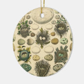 vogeleieren met nestkunst keramisch ornament (Links)