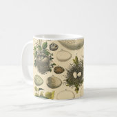  vogeleieren met nestkunst koffiemok (Voorkant links)