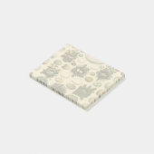  vogeleieren met nestkunst post-it® notes (Schuin)