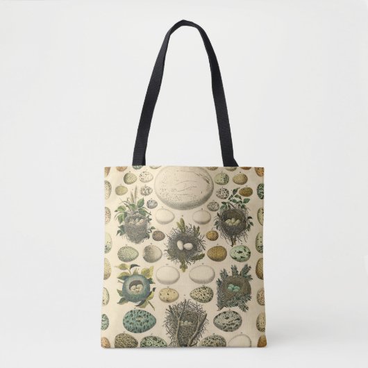 vogeleieren met nestkunst tote bag (Voorkant)