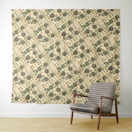  vogeleieren met nestkunst wandkleed (In Situ (horizontaal))