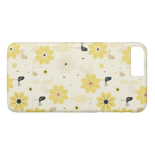 Vogelentuin Case-Mate iPhone Case (Achterkant (Horizontaal))