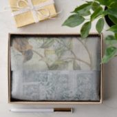  vogelephemera-ontkoppelingspagina tissuepapier (Geschenk)