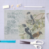  vogelephemera-ontkoppelingspagina tissuepapier (Craft)