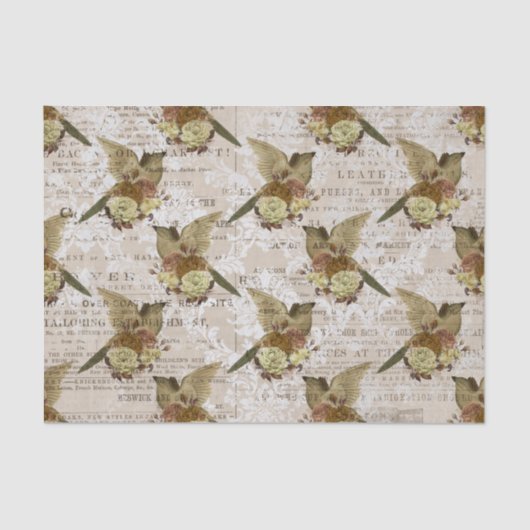  vogelephemera-ontkoppelingspagina tissuepapier (Voorkant)