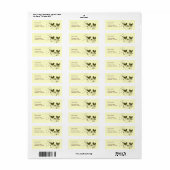 Vogelfamilie Etiket (Full Sheet)
