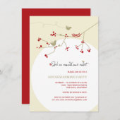 Vogelfamilie We hebben de nestpartij verplaatst Kaart (Voorkant / Achterkant)