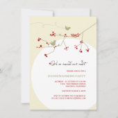 Vogelfamilie We hebben de nestpartij verplaatst Kaart (Voorkant)