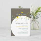 Vogelfamilie We hebben de nestpartij verplaatst Kaart (Staand voorkant)