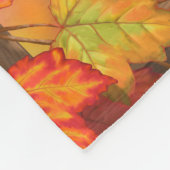 Vogelfeeder Gathering Autumn Fleece Deken (Hoek)