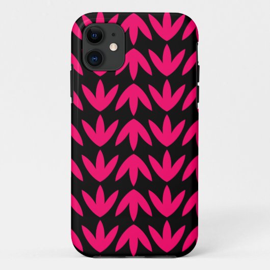 Vogelfeet - Neon Red en Black.pdf Case-Mate iPhone Case (Achterkant)