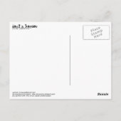 vogelflap briefkaart (Achterkant)