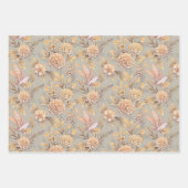 vogelflessenpatroon inpakpapier vel (Voorkant 3)