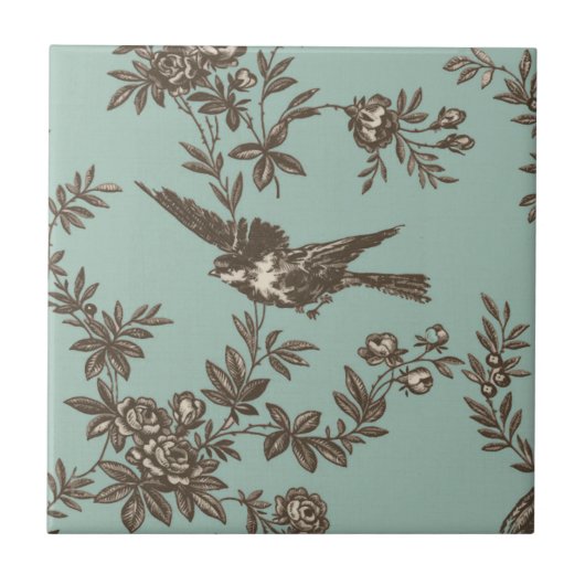 Vogelfluitje Tegeltje (Voorkant)