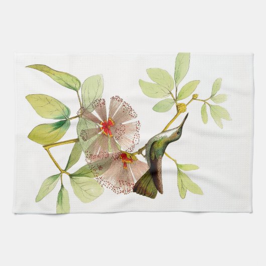 vogelfluitjes keukenhanddoek (Horizontaal)