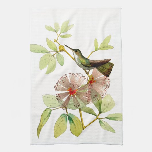 vogelfluitjes keukenhanddoek (Verticaal)