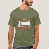 Vogelfotograaf T-shirt (Voorkant)