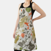 Vogelfruittuin: naadloos schort (Insitu)