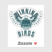 Vogelgang Eagles Winning is voor het Football Voge Sticker (Vel)