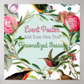 Vogelgebeurtenis Poster (Voorkant)