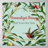 Vogelgebeurtenis Poster (Voorkant)