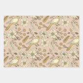  vogelgeboorte Klassieke schoonheidsdiertjes Inpakpapier Vel (Voorkant 3)