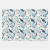  vogelgeboorte Klassieke schoonheidsdiertjes Inpakpapier Vel (Voorkant)