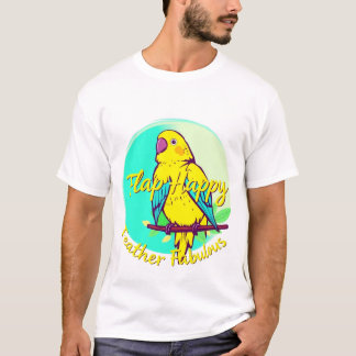 Vogelgeïnspireerd T-shirt voor Natuur & Dierenvrie