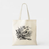 Vogelgravures - een houtwarder tote bag (Achterkant)